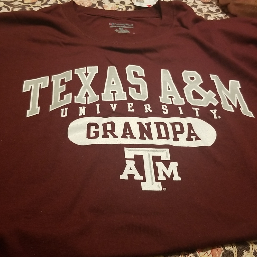 Texas A&M Grandpa tshirt